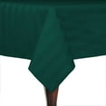 thumbnail image 1 of Ultimate Textile Satin-Stripe 90 x 90-Inch Square Tablecloth Teal, 1 of 3