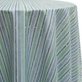 thumbnail image 1 of Ultimate Textile Sea Stripes 102-Inch Round Patterned Tablecloth, 1 of 2