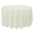 thumbnail image 1 of Ultimate Textile Somerset 114-Inch Round Damask Tablecloth Ivory Cream, 1 of 3