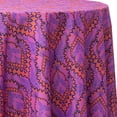 thumbnail image 1 of Ultimate Textile Spanish Guitar 114-Inch Round Patterned Tablecloth, 1 of 2