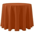 thumbnail image 1 of Ultimate Textile Spun Polyester 72-Inch Round Tablecloth (10-pack) Orange, 1 of 3