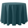 thumbnail image 1 of Ultimate Textile Spun Polyester 72-Inch Round Tablecloth (2-pack) Slate Blue, 1 of 3