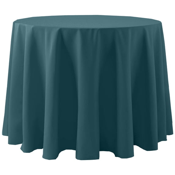Ultimate Textile Spun Polyester 72-Inch Round Tablecloth (3-pack) Slate Blue