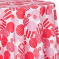 thumbnail image 1 of Ultimate Textile Stripe Spots 120-Inch Round Patterned Tablecloth, 1 of 2