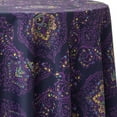 thumbnail image 1 of Ultimate Textile Trend Baroque 102-Inch Round Patterned Tablecloth, 1 of 2