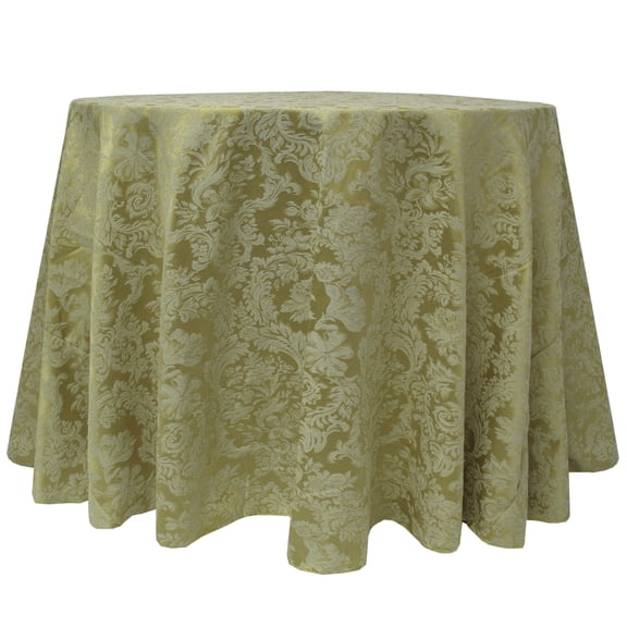 Ultimate Textile Vintage Damask Miranda 54 x 120-Inch Oval Tablecloth