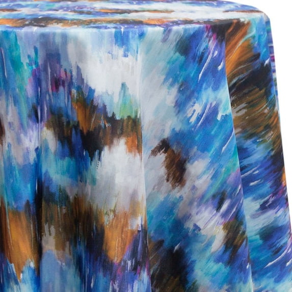 Ultimate Textile Watercolor 72-Inch Round Tablecloth