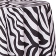 thumbnail image 1 of Ultimate Textile Zebra 60-Inch Round Tablecloth, 1 of 2