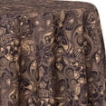 thumbnail image 1 of Ultimate Textile Zoloto 90-Inch Round Patterned Tablecloth, 1 of 2