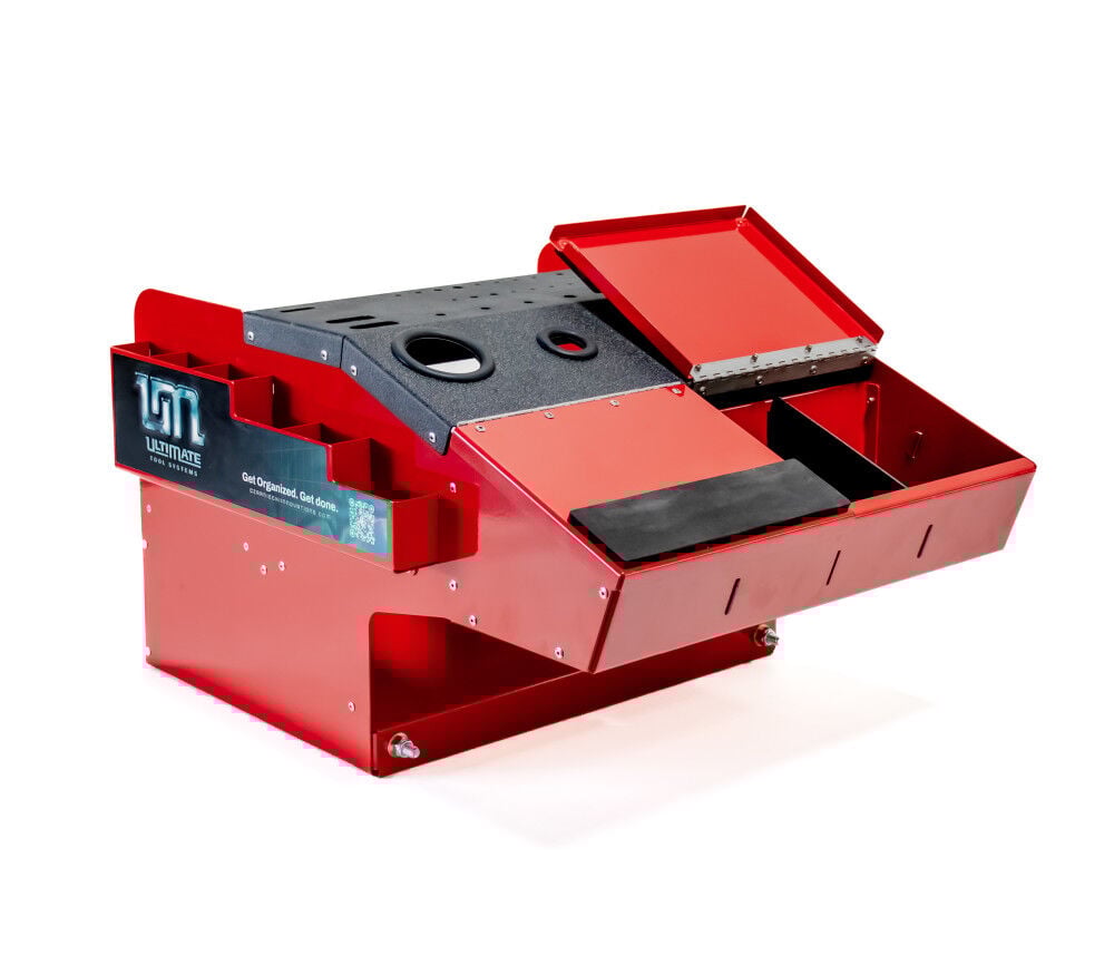 Ultimate Tool Systems Tool Caddy, Red