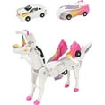 thumbnail image 1 of Ultimate Transforming Unicorn Car Toy - Collision to Magical Unicorns Transforming Car-Robot for Kids, Automatic Deformation of Magnetic Connections. Suitable for Boys and Girls Birthday Pink, 1 of 8
