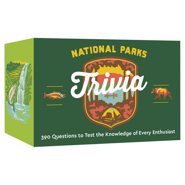Ultimate Trivia Card Games: National Parks Trivia: A Card Game : 390 Questions to Test the Knowledge of Every Enthusiast (Game)
