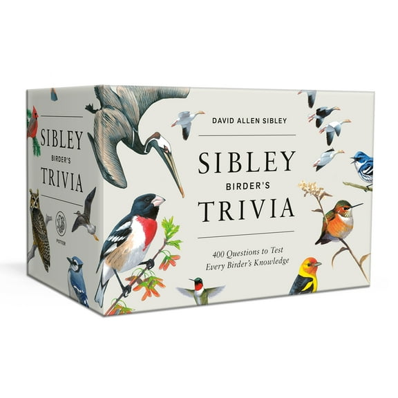 Ultimate Trivia Card Games: Sibley Birder's Trivia: A Card Game : 400 Questions to Test Every Birder's Knowledge (Cards)