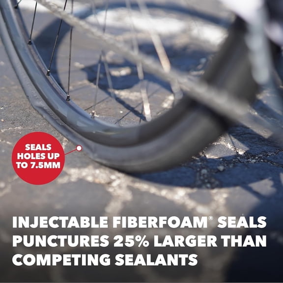 Ultimate Tubeless Tire Sealant, 1L – Tubeless Bike Sealant Proactively Seals Punctures Up to 7.5 mm, Injectable Through Valve & Stays Liquid 6+ Months in All Weather Conditions