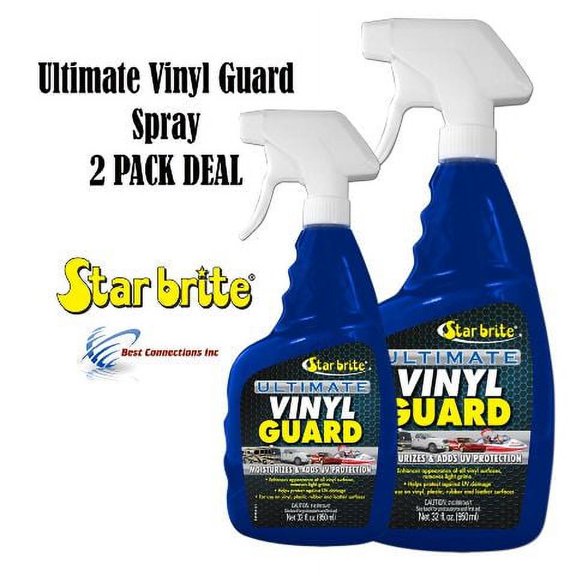 Ultimate Vinyl Guard w/ PTEF Adds UV Protection Car Motor StarBrite 95932 2 PACK