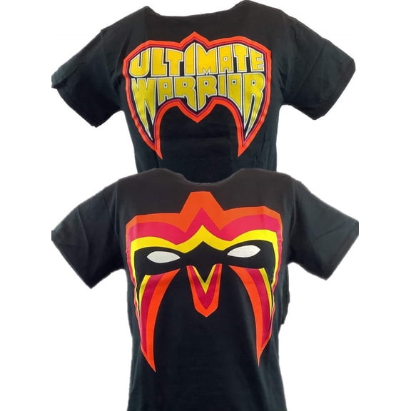 Ultimate Warrior Parts Unknown Mask Mens Black T-shirt M