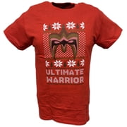Ultimate Warrior WWE Ugly Christmas Mens Sweater T-shirt