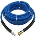 thumbnail image 1 of Ultimate Washer Flexible Kink Resistant Cold Water Pressure Washer Hose 3/8” x 50' ,4000 PSI with 3/8” Quick Disconnects, 1 of 3