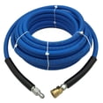 thumbnail image 1 of Ultimate Washer Flexible Kink Resistant Pressure Washer Hose 3/8” x 50’, 4000 PSI with 3/8” Quick Disconnects, 1 of 3