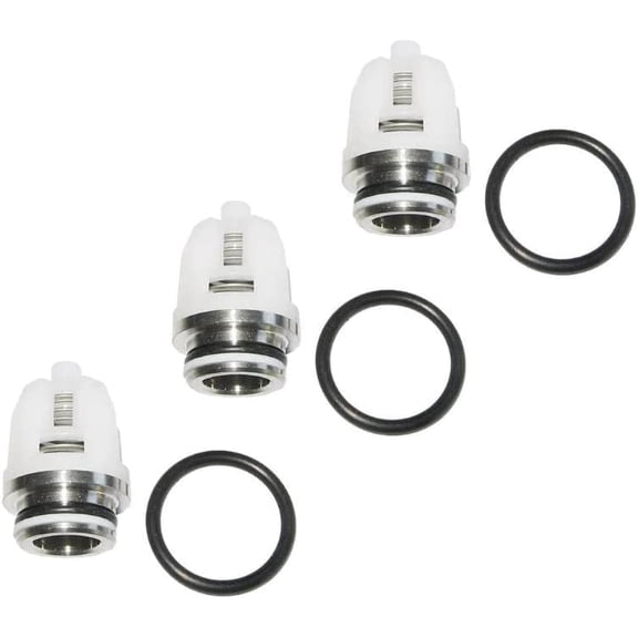 Ultimate Washer Replacement for CAT Pump Check Valves KIT 30821, 18mm, New Valves + O-Rings (2x3) Complete Repair Kit