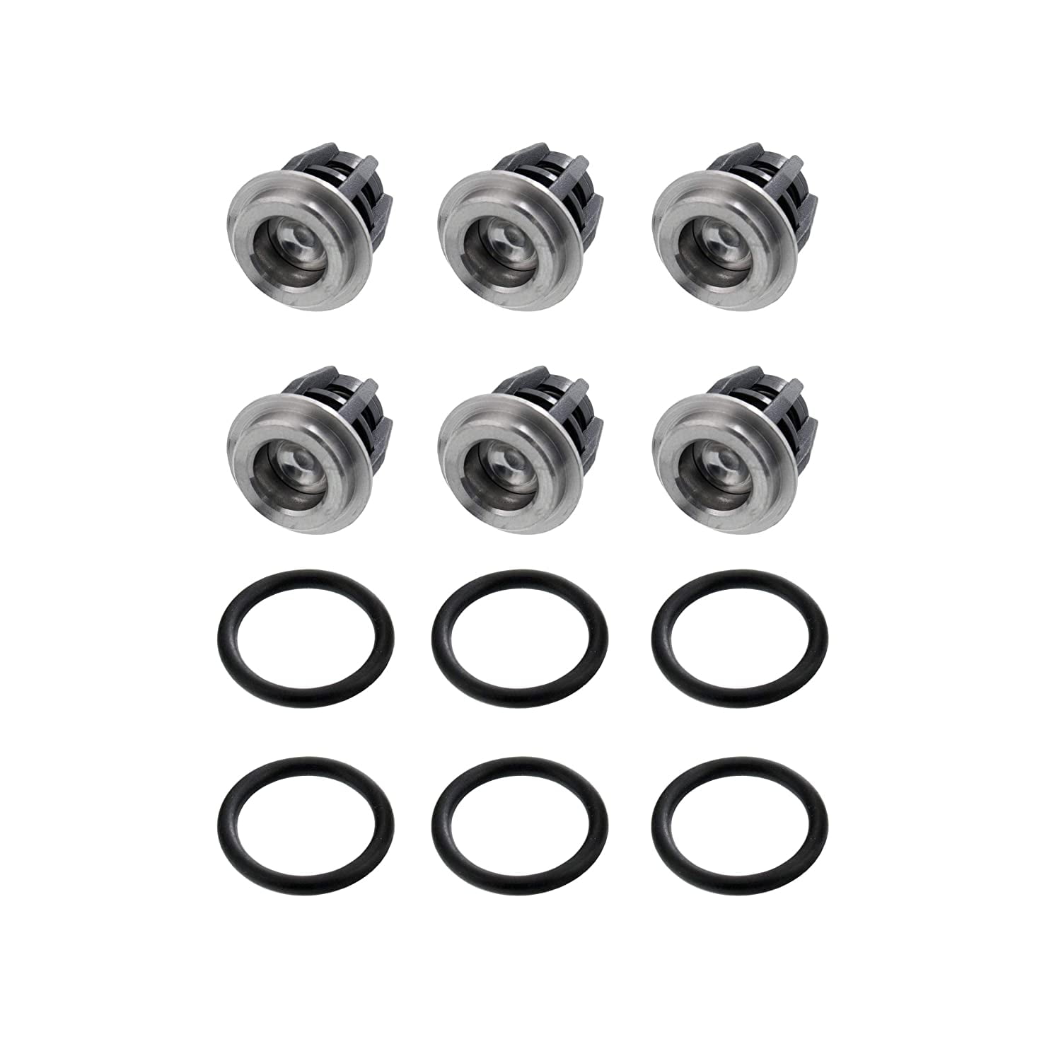 Ultimate Washer Replacement for General Pump Check Valves KIT001, Kit 1 New Valves + ORings