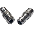 thumbnail image 1 of Ultimate Washer UW11-PW91A2 Pressure Washers 1/4-Inch Male Quick Connect Plug, Stainless Steel, 6000 PSI Rated, 2-Pack, 1 of 5