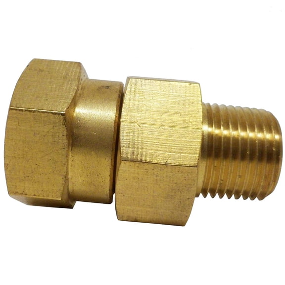 Ultimate Washer UW16-PA54A3 Gun Hose Swivel Joint, Kink Free Hose Fitting, Anti-Twist Hose Brass Fitting for Pressure Power Washer Hoses