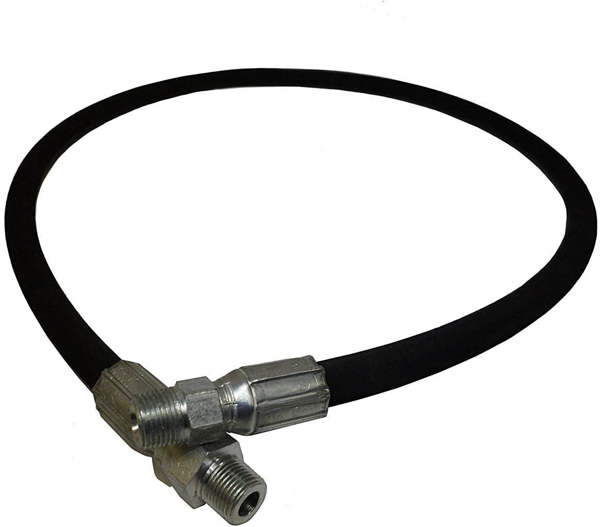 Ultimate Washer UW16-SEE49A Pressure Washer Jumper Connection Hose, 4FT Pressure Hose, 3/8-Inch Male Pipe Thread, 4000 PSI Rated (4 Feet)