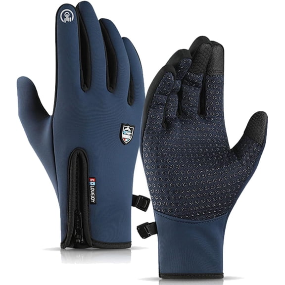 Ultimate Waterproof & Windproof Thermal Non-slip Gloves for Men Women, Waterproof Winter Gloves with Touchscreen