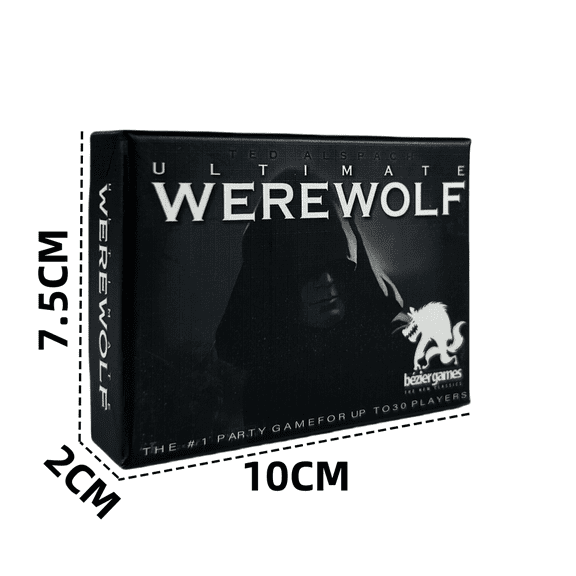 Ultimate Werewolf Revised Edition Card Game 34 Cards Keeps Games Fresh And Engaging Werewolf Party Game