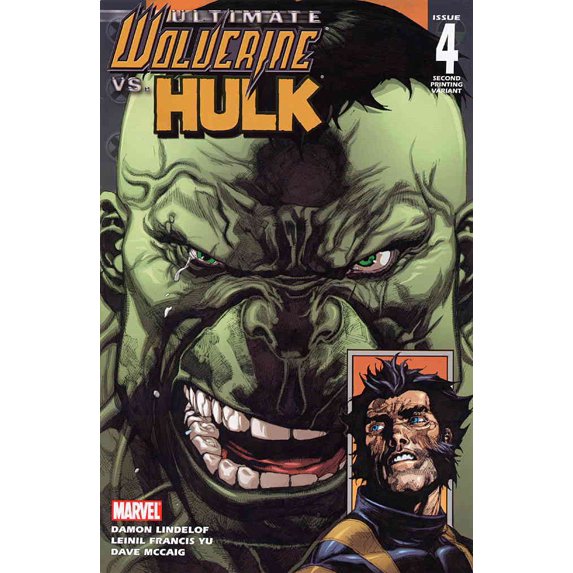 Ultimate Wolverine vs. Hulk #4 (2nd) VF ; Marvel Comic Book