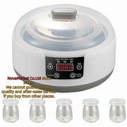 Yogurt Maker, Yogurt Maker 36 Hour, 1.2L Large Capacity Probiotic Yogurt Maker, Yogurt Maker with Temperature Control, LANBB Versatile Health Yogurt Maker With Five Glasses