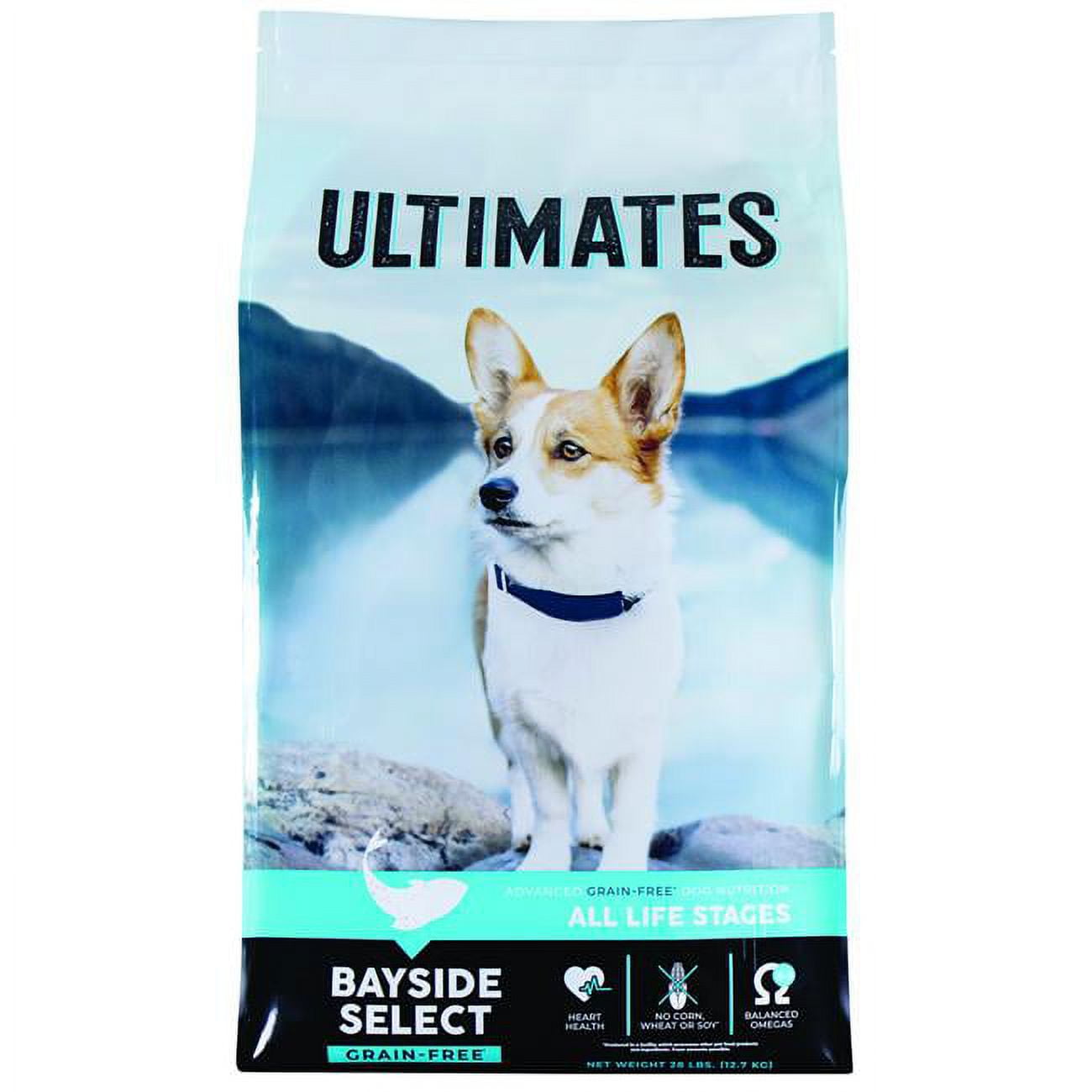 Ultimates 248242 28 lbs Grain Free Bayside Select Fish & Potato Dry Dog Food - Pack of 70