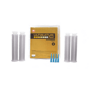 Ultimatum Pest Roach Gel Bait - Fast-Acting Dual Action Formula - 1 Pack 4 Tips, 4 Plungers, 4 x 30g Tubes by Mylva