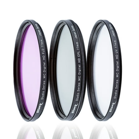 Ultimaxx 3PC Protective Filter Kit (UV, CPL, FLD) - 37mm