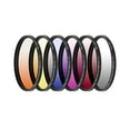 thumbnail image 1 of 37mm 6 Piece Multi-Coated Professional Gradual Color Filter Kit with Protective Wallet, 1 of 8