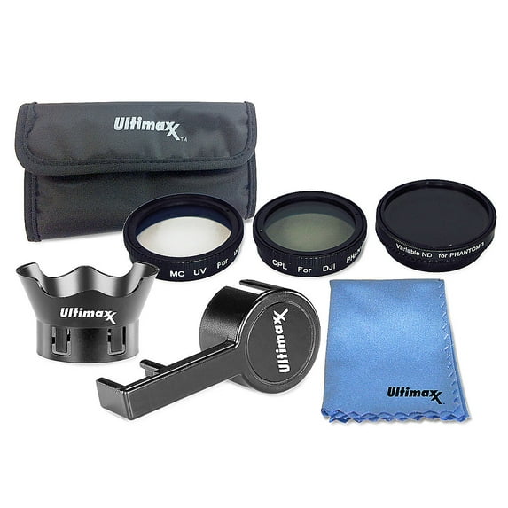 Ultimaxx 7PC Filter Kit for All Phantom 3 and Fits Phantom 4 Standard
