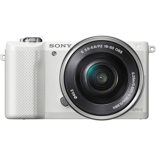 Ultimaxx Alpha a5000 Mirrorless Digital Camera with 16-50mm Lens (White)
