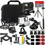 Ultimaxx Deluxe Hero 9 Bundle - Includes Ultra 64GB Micro Memory Card, Premium Hard Case, Underwater Housing & Much More 32pc Bundle