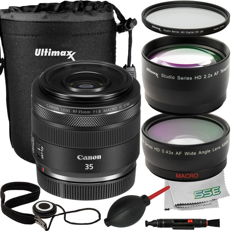 Ultimaxx Essential Bundle Canon RF 35mm IS Macro STM Lens