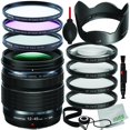 thumbnail image 1 of Ultimaxx Essential Bundle + Olympus M.Zuiko Digital ED 12-45mm f/4 PRO Lens + 4PC Macro Close-Up Filter Kit, 3PC Multi-Coated UV Filter Kit (UV, CPL, FLD) & More (16pc Bundle), 1 of 10