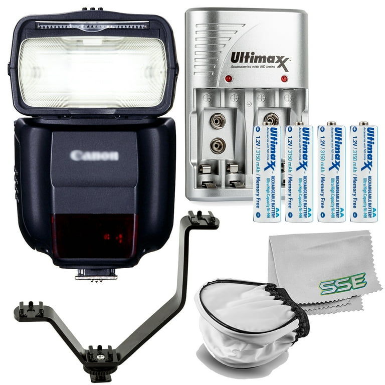 Ultimaxx Essential Canon Speedlite 430EX III-RT Flash Bundle