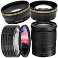 thumbnail image 1 of Ultimaxx Essential Nikon NIKKOR Z 24-70mm f/4 S Lens Bundle (White Box) - Includes: 0.43X Wide Angle Lens with Macro, Professional UV Filter & Much More (12pc Bundle), 1 of 9