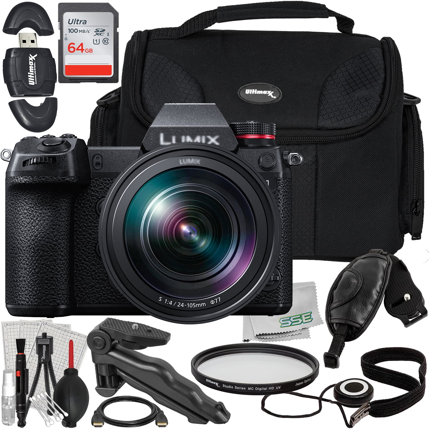 Ultimaxx Essential Panasonic Lumix S1 Mirrorless Camera with 24