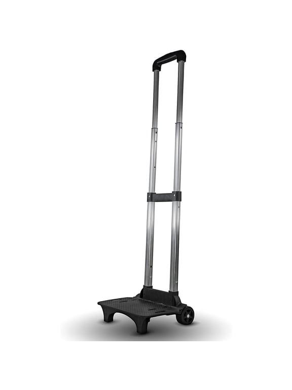 Folding Luggage Cart for Backpacks with Bungee Cord