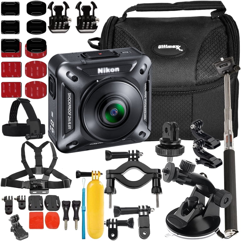 Ultimaxx Starter Nikon KeyMission 360 4K Action Camera Bundle