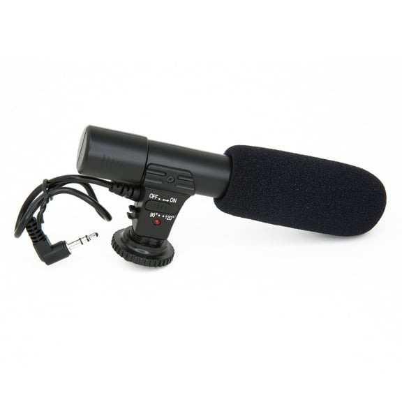 Ultimaxx Uni Directional Condenser Microphone for DSLR Camera & Video Camera