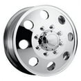 thumbnail image 1 of Ultra 02P Modular Dually Front 16x6 8x165.1 +102et Polished Wheel Fits select: 1983-1997 FORD F350, 1994-2002 DODGE RAM 3500, 1 of 3