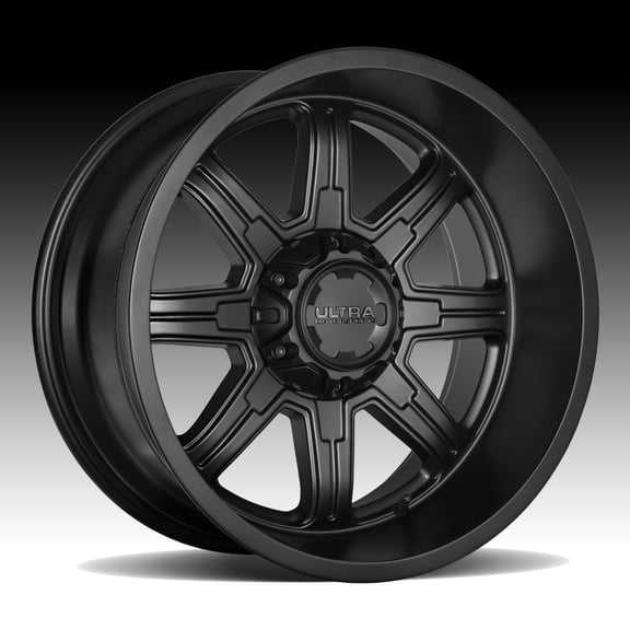 Ultra 17" Wheel Automotive Rim, 229SB Menace, 17 x 9, +18ET, 106.10mm Satin Black Clear Coat 2018 Ford F-150