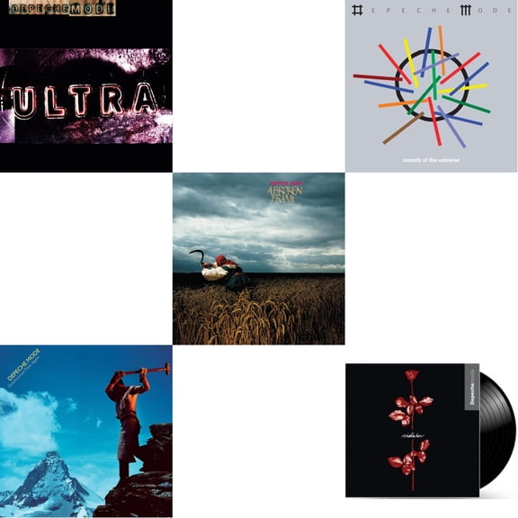 Ultra (180G) & Construction Time Again & Broken Frame (180G) & Sounds Of The Universe (2LP/180G) & Violator (180G)